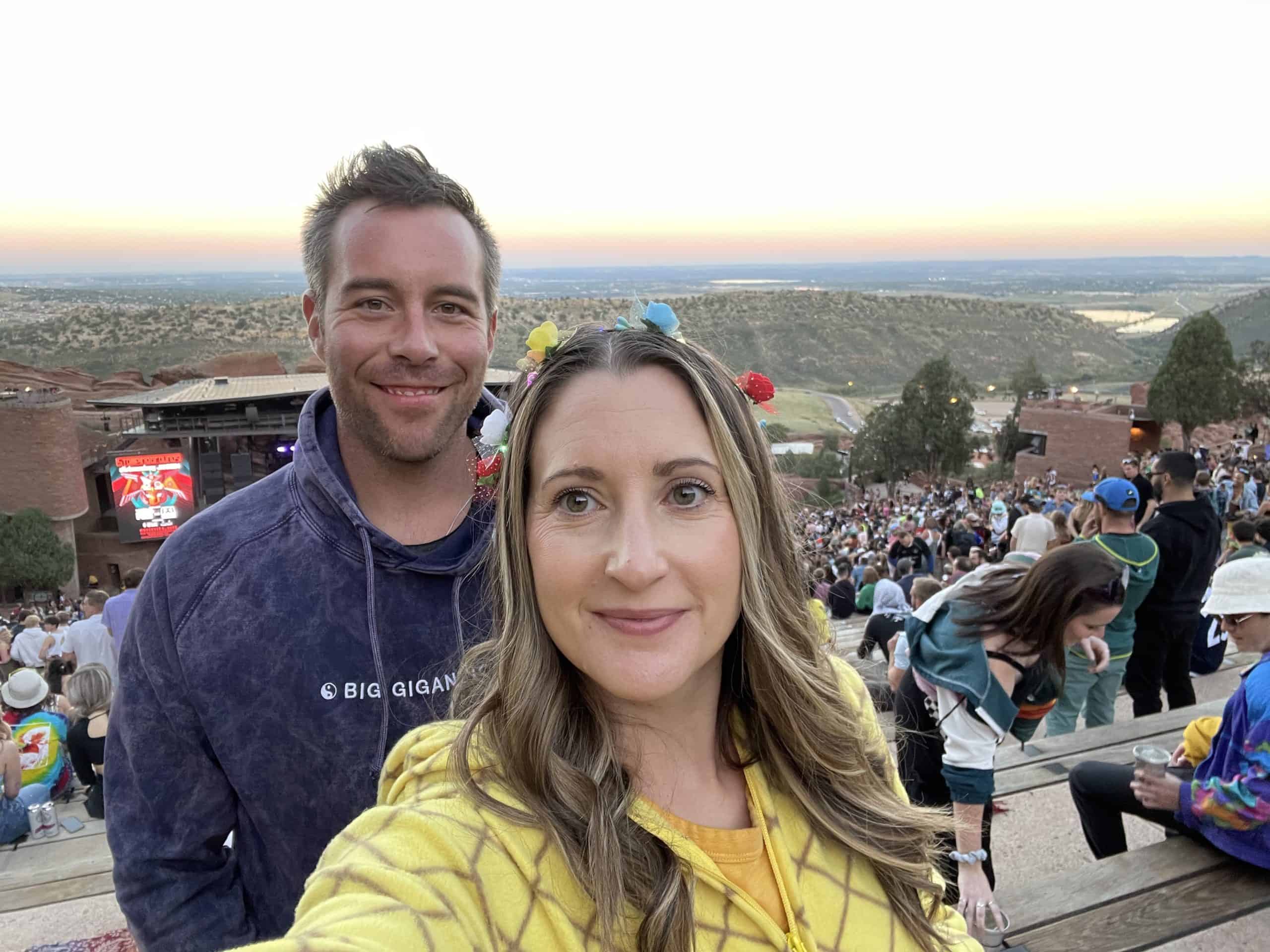 Going to a Red Rocks Show - Pineapple Onsie